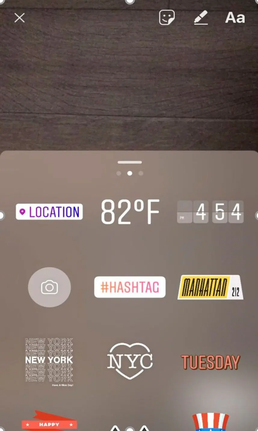 Dodawanie daty do zdjęć na Instagramie..