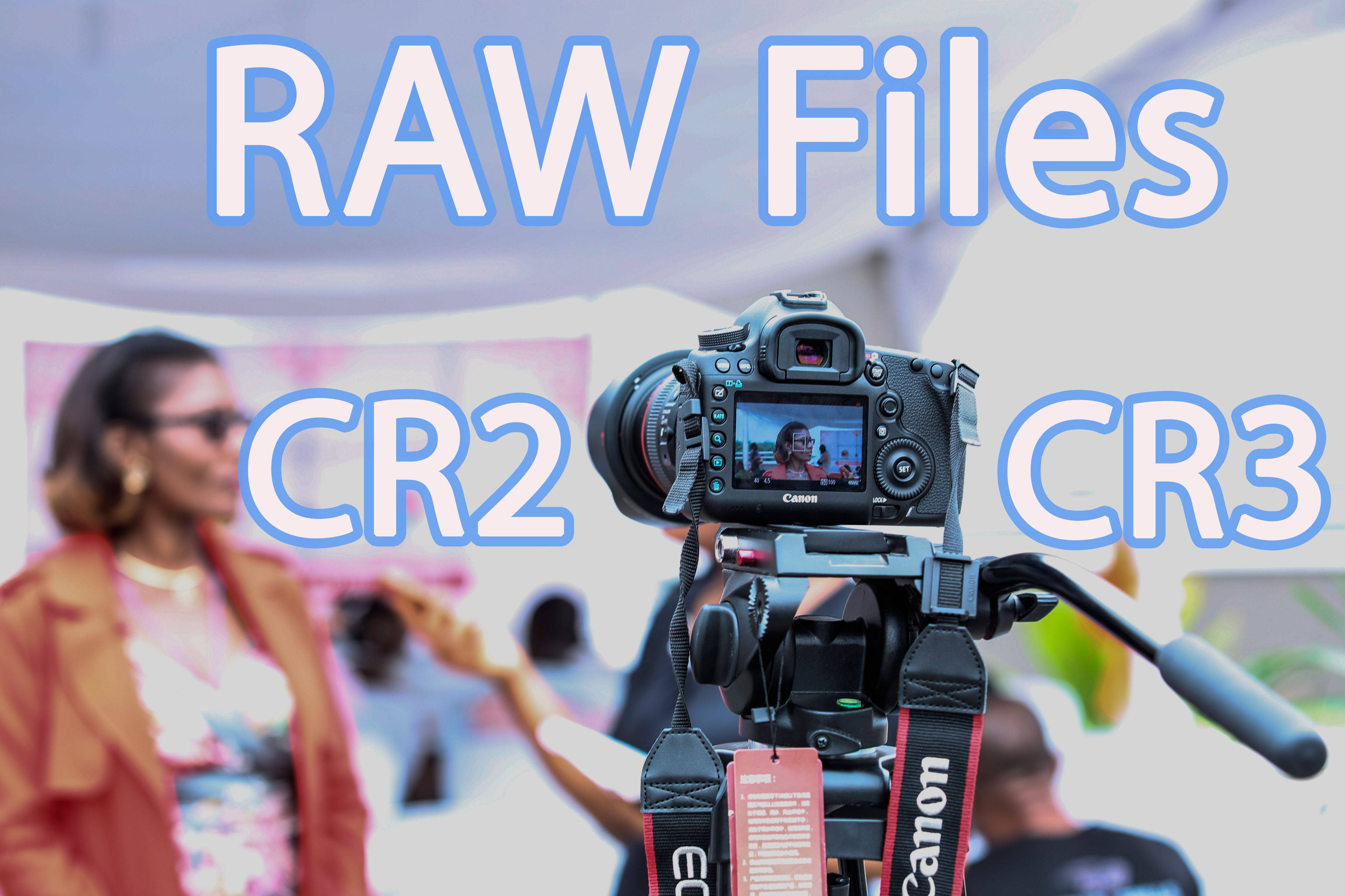 Pliki RAW Canon CR2 i CR3 do przekonwertowania..