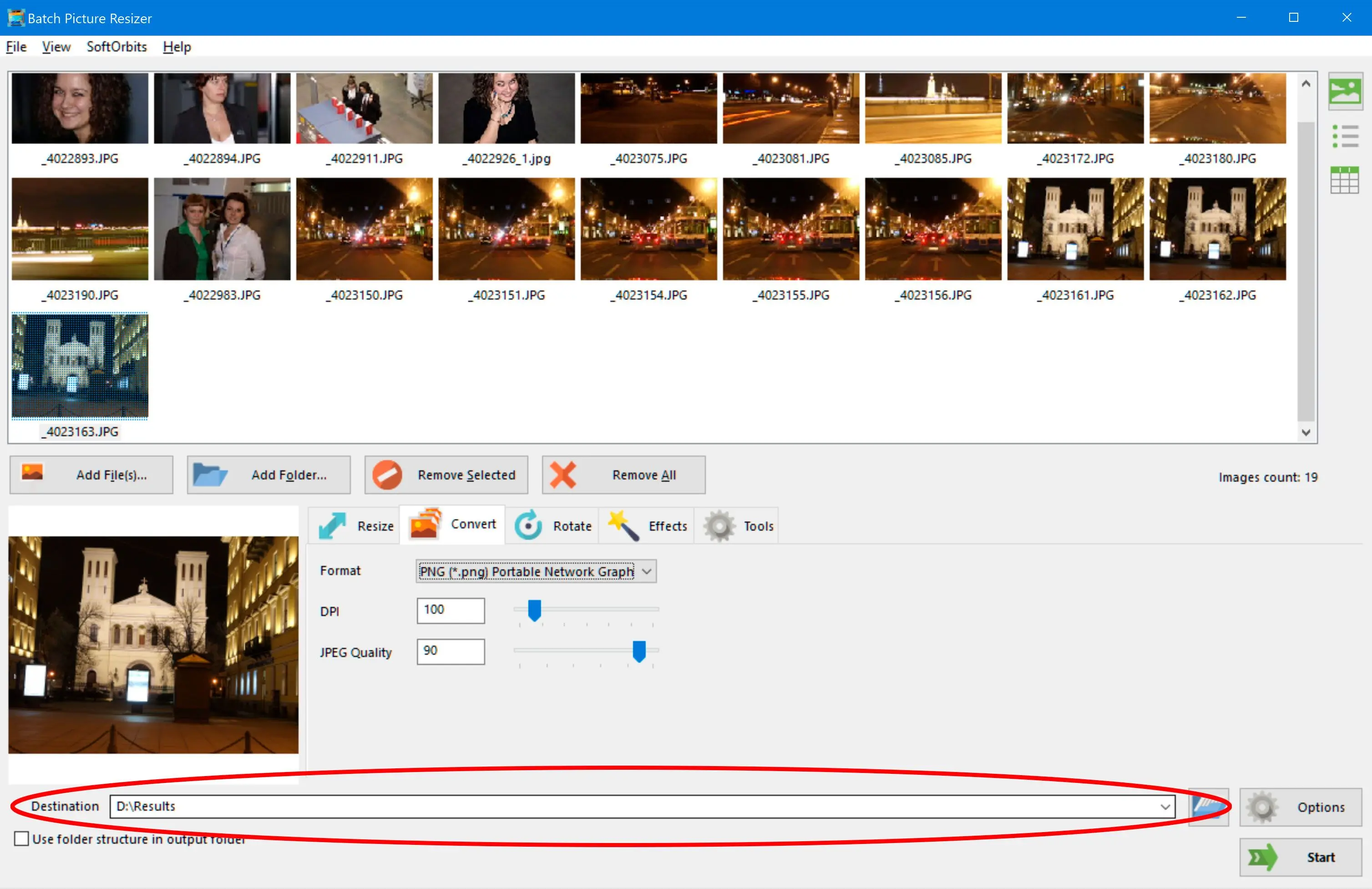 Wybierz folder docelowy..