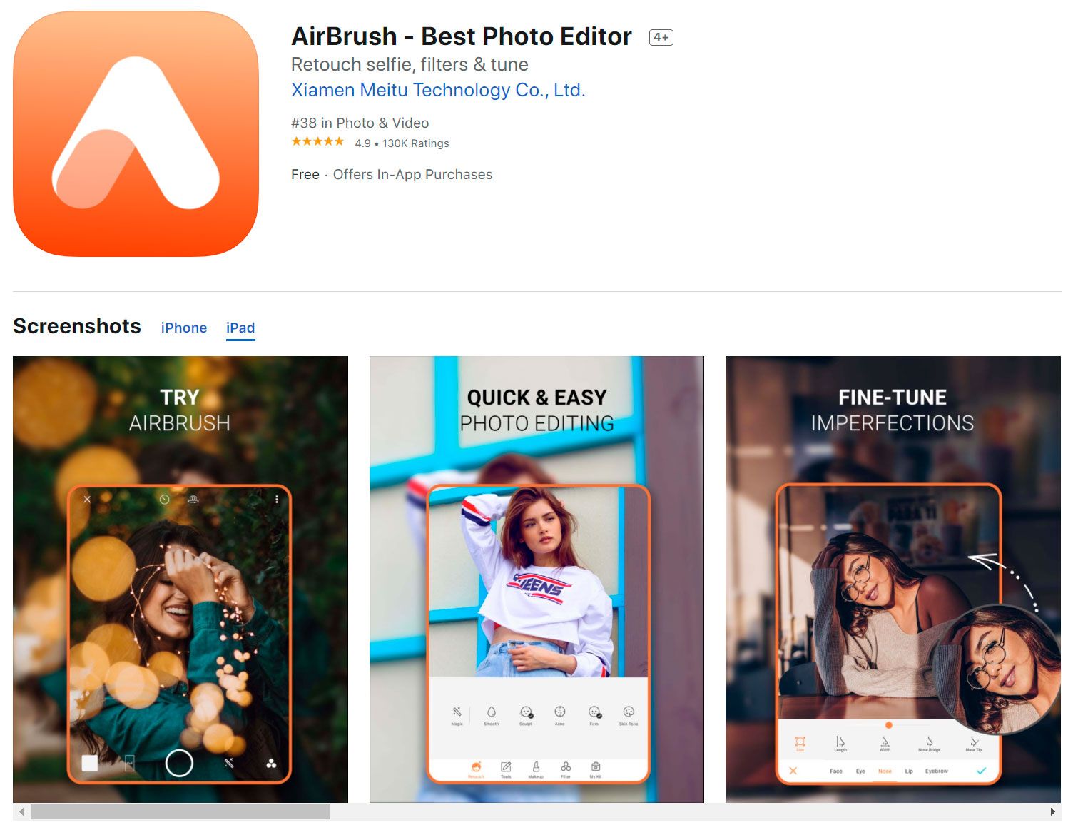 Airbrush w AppStore..