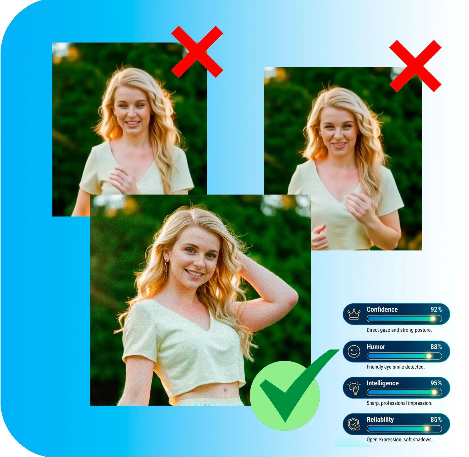 Wybierz Najlepsze Zdjęcie, Korzystając z Wielu Kryteriów.