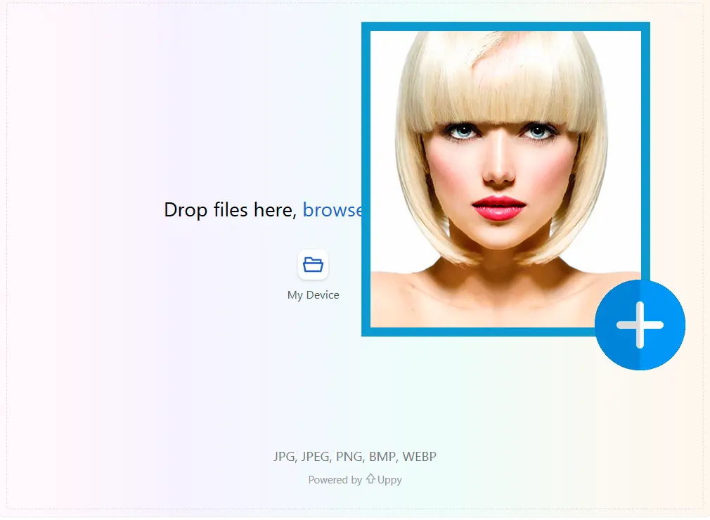 Prześlij 2 Zdjęcia Źródłowe.