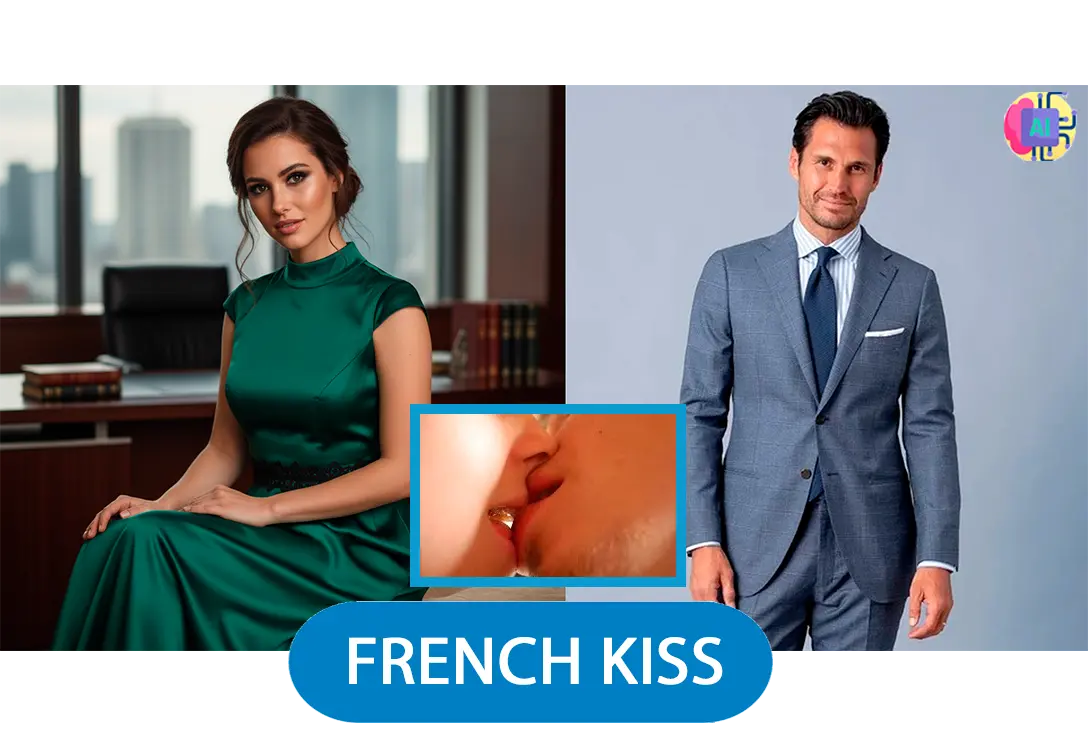 Wybierz styl pocałunku.