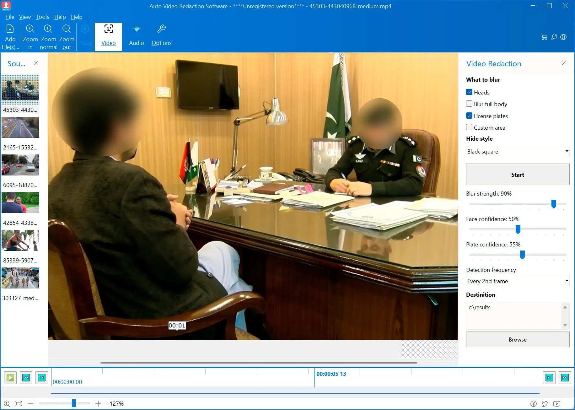 Przetwarzaj i Zapisz.