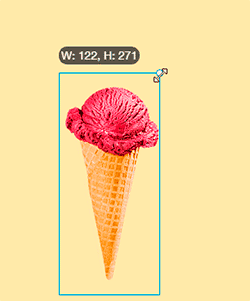 zmień rozmiar animowanego gifa