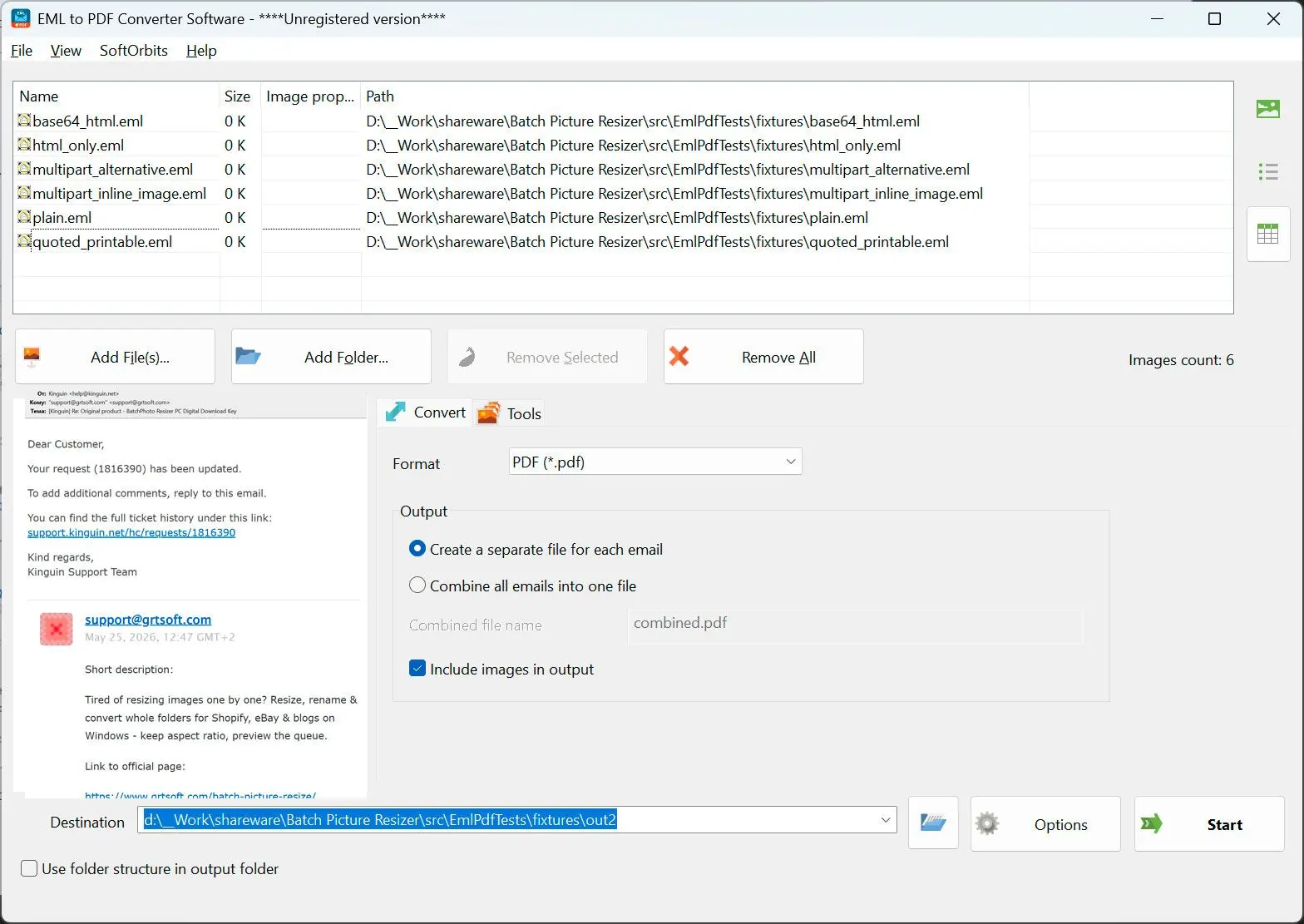 Auto Video Redaction Software Zrzut ekranu.