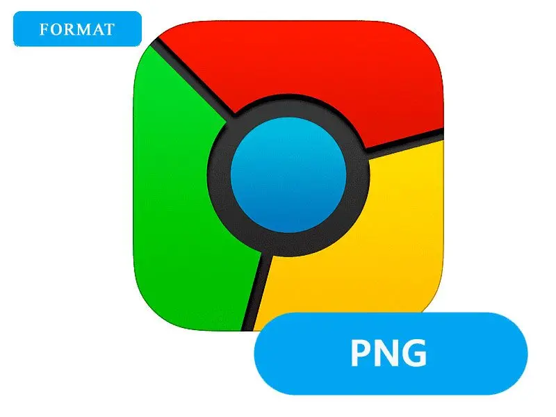 Wybierz format wyjściowy PNG.