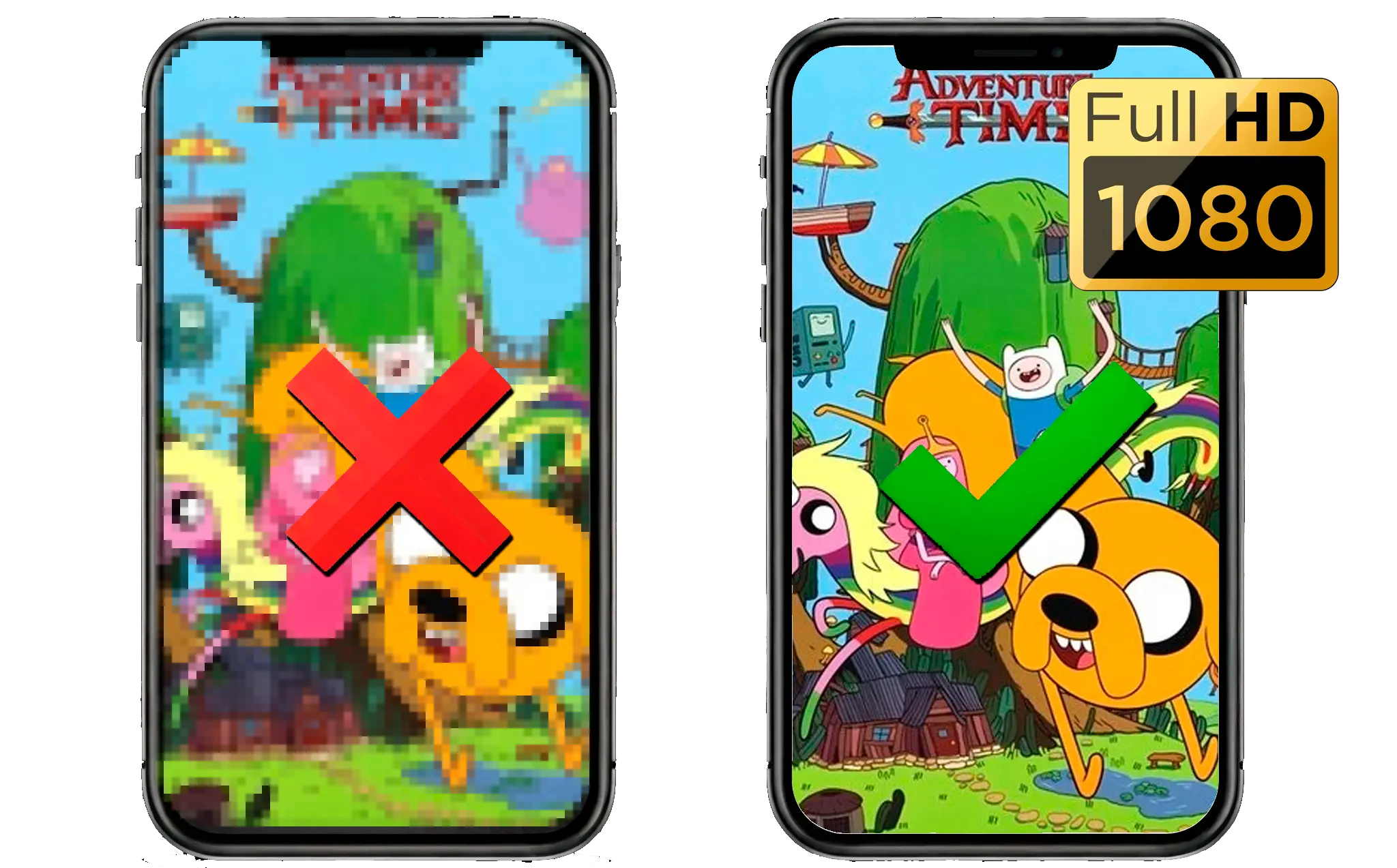 Doskonała szczegółowość i rozdzielczość.