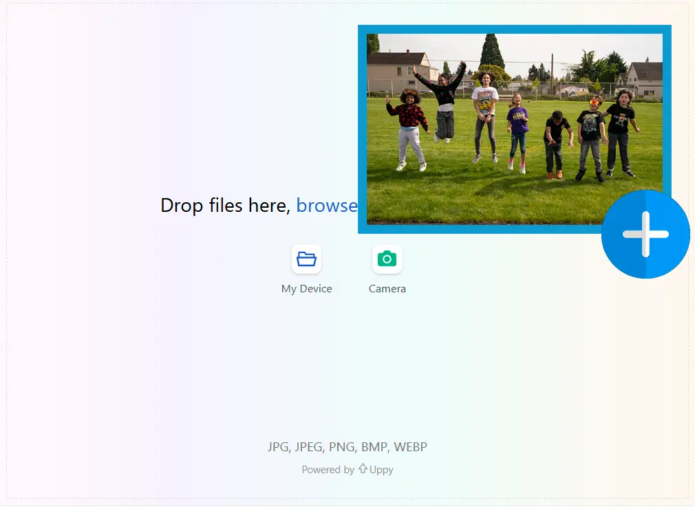 Prześlij Obraz Referencyjny.