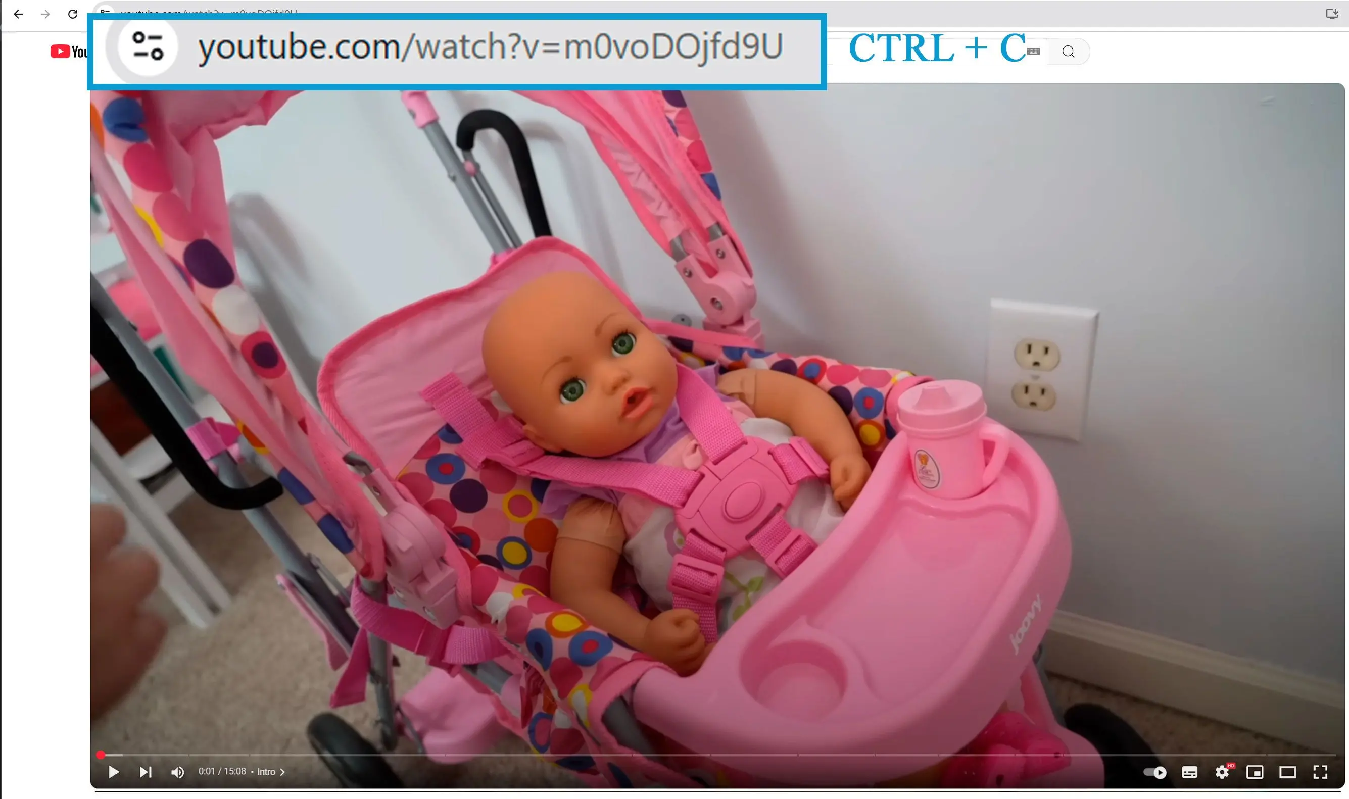 Skopiuj Adres URL Swojego Filmu z YouTube.