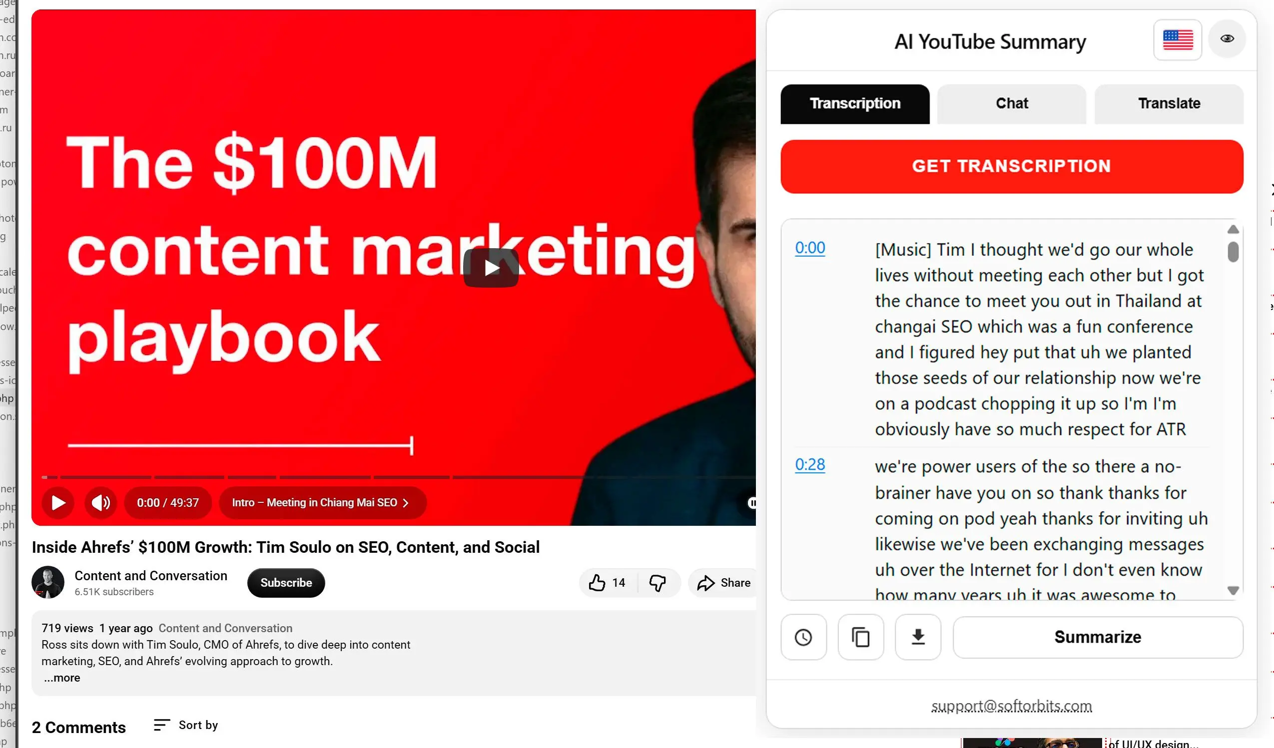 Wyodrębnij Tekst z Wideo.